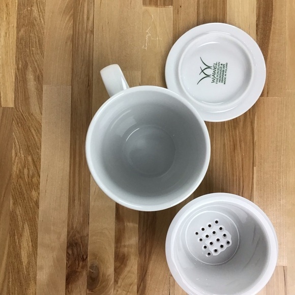 WAWEL fine porcelaine made in Poland mug tea cup coffee with drainer lavender - Picture 8 of 13